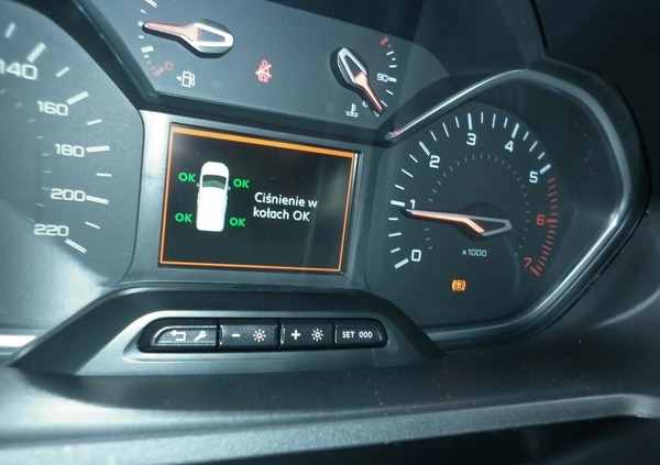 Peugeot Rifter cena 69999 przebieg: 37000, rok produkcji 2019 z Konin małe 172
